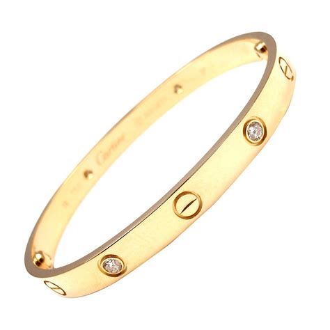 cartier love bracelet with 4 diamonds price|cartier love bracelet diamond encrusted.